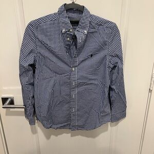 Ralph Lauren Blue Casual Button Down Shirt